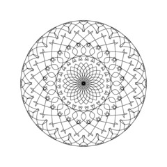 Mandala zum Ausmalen