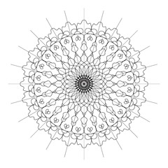 Mandala zum Ausmalen