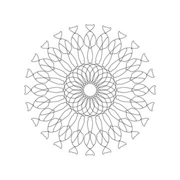 Mandala zum Ausmalen