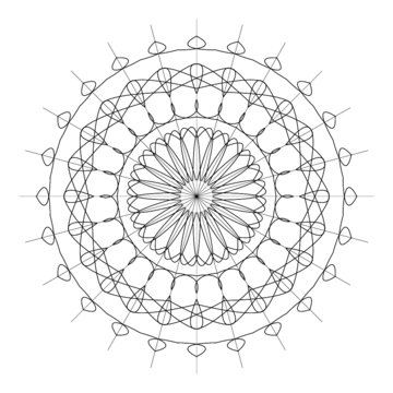 Mandala zum Ausmalen