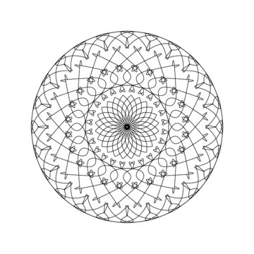 Mandala zum Ausmalen