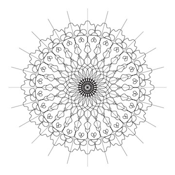 Mandala zum Ausmalen