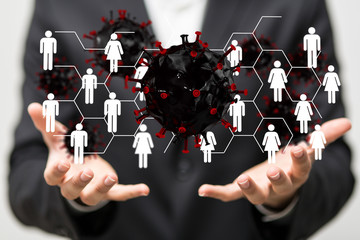Virus  denoted is single-stranded protection virus..