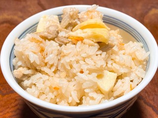 たけのこごはん ４