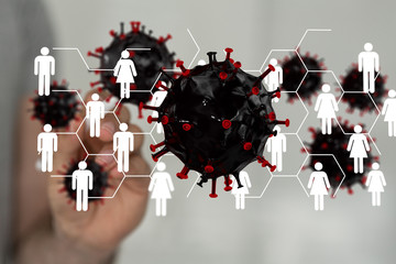 Virus  denoted is single-stranded protection virus..