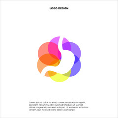 Colorful Stomach Care logo vector, Care logo designs template, design concept, logo, logotype element for template