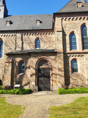 Fototapeta na wymiar Detail des Klosters Saarn - Mülheim an der Ruhr