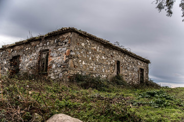 ancient houses in the Aspromonte national park