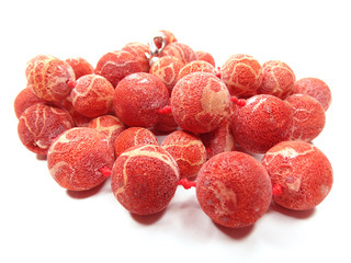 fashion beads necklace jewelry with semigem crystals coral