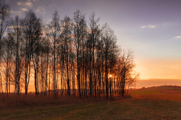 zachód słońca © Konrad