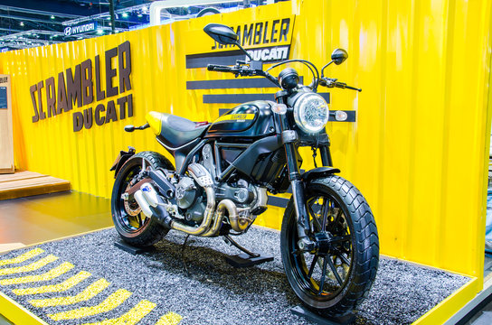 Ducati Scrambler Motorcycle.