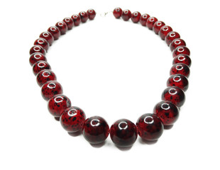 fashion beads necklace jewelry with semigem crystals jasper