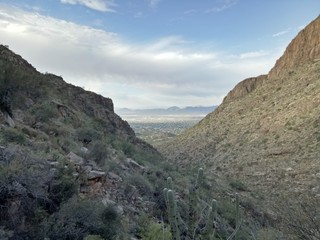 Fototapeta na wymiar Mount Kimball hike near Tucson, Arizona