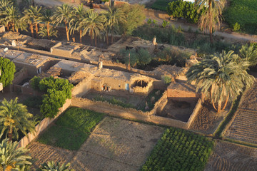  Balloon landscapes in Egypt at sunrise © moniadk