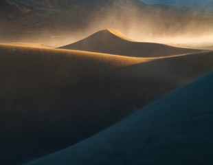 Mesquite Dunes in Death Valley National Park California