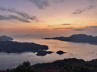 しまなみ来島海峡・カレイ山展望台からの眺め