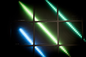 Obraz premium Abstract background with colored lines