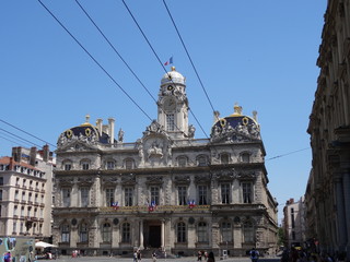 Lyon is a very beautiful city in France