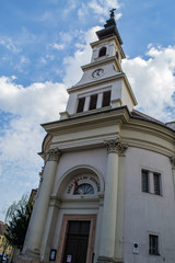 Fototapeta na wymiar old church in budapest
