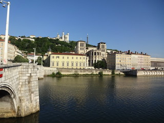 Fototapeta premium Lyon is a very beautiful city in France