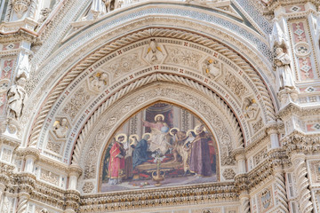 Fototapeta premium Florence cathedral fragment