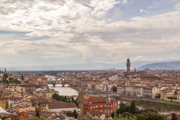Fototapeta na wymiar Florence panorama view