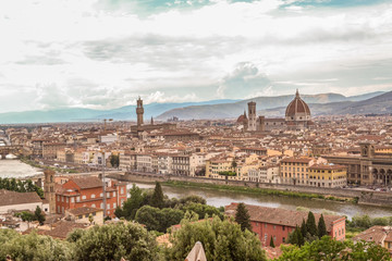 Fototapeta premium Florence panorama view