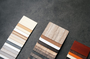 wood laminate for Interior design. home design and renovation with sample of wood materials