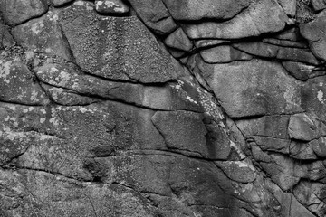 Strukturen im Fels im Bodetal