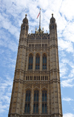 Fototapeta na wymiar Palace of Westminster in London, Great Britain