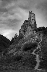Fototapeta premium Historic tower complexes in Ingushetia