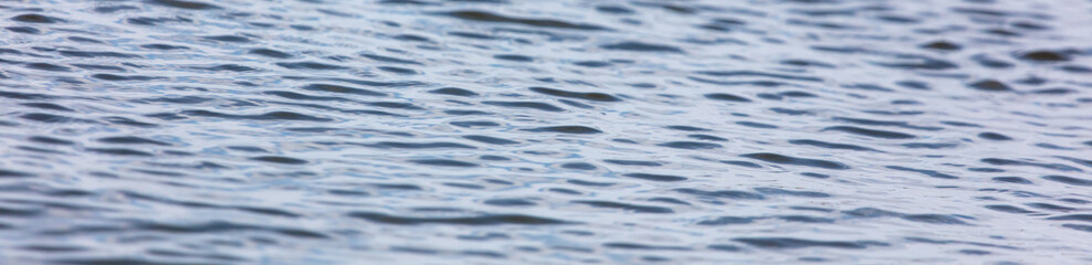 The surface of the water in the pond as an abstract background.