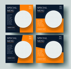Modern Social Media Post Banner Template, For Promotion