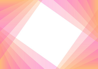 pastel pink orange abstract background, multicolor layer transparent backdrop, vector illustration