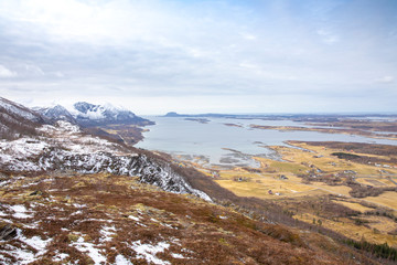 Easter trip to Kaukarpallen mountains in Brønnøy municipality, Northern Norway