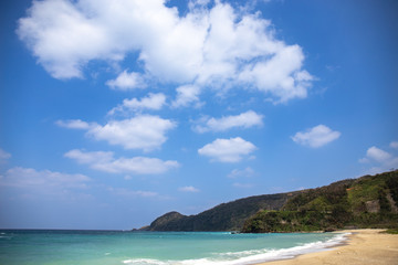 Fototapeta premium 国直海岸の空