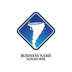 Tornado symbol vector illustration