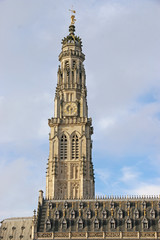 Fototapeta na wymiar Arras city town hall, France