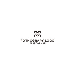 photography logo vector design template