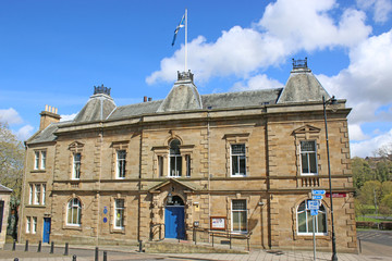 Obraz premium Jedburgh Town Hall in Scotland