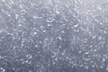 Fototapeta na wymiar Schneekristalle im Sonnenschein