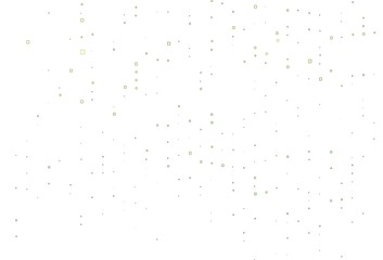 Light Green vector cover with polygonal style.