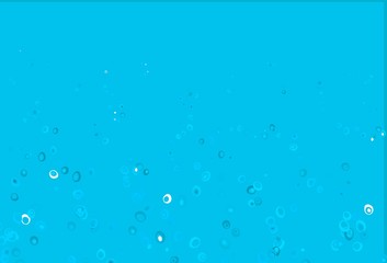 Light BLUE vector pattern with spheres.