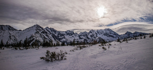 Zima w Tatrach na Hali Gąsinicowej © slawjanek