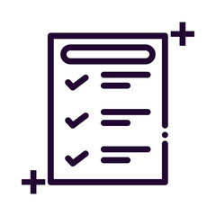 purchase form line style icon