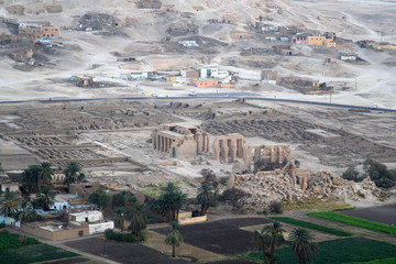 Obraz premium Balloon landscapes in Egypt at sunrise