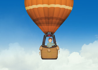 hot air balloon flight
