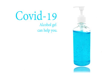 Alcohol gel for washing hands