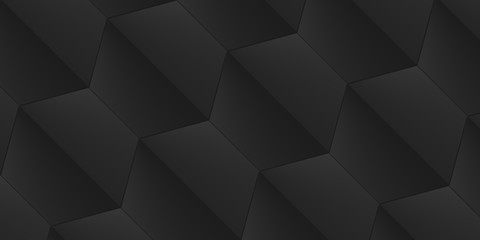 Dark geometric abstract background