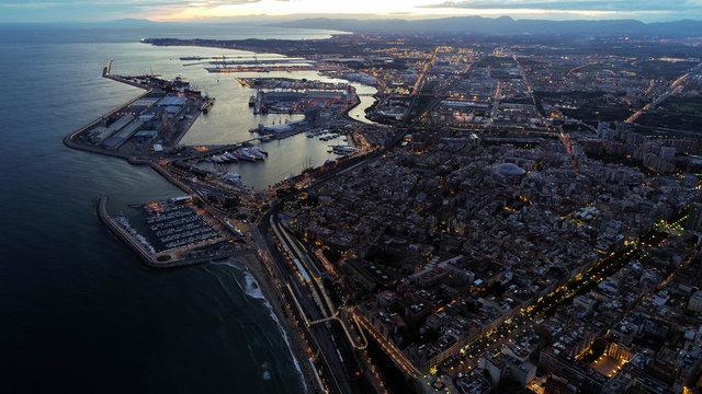 Tarragona harbor